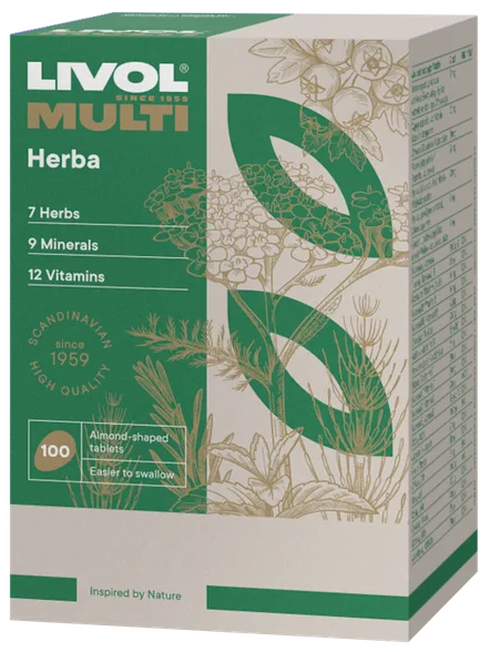 Livol Multi Herba tabletes, 100 gab.