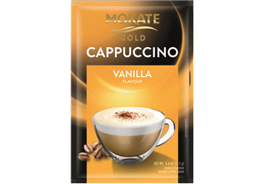 KAPUČĪNO MOKATE GOLD AR VANIĻAS GARŠU 12.5G