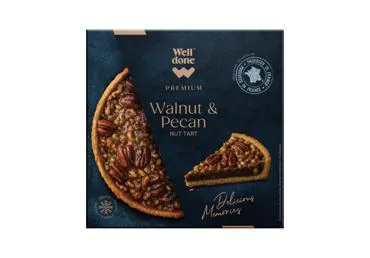 SALDĒTA RIEKSTU TARTE WELL DONE PREMIUM 420G