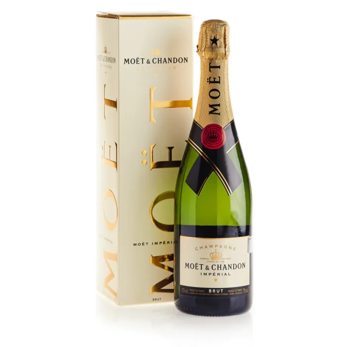 Šampanietis mo T&chandon imperial ar kasti 12% 0,75 l