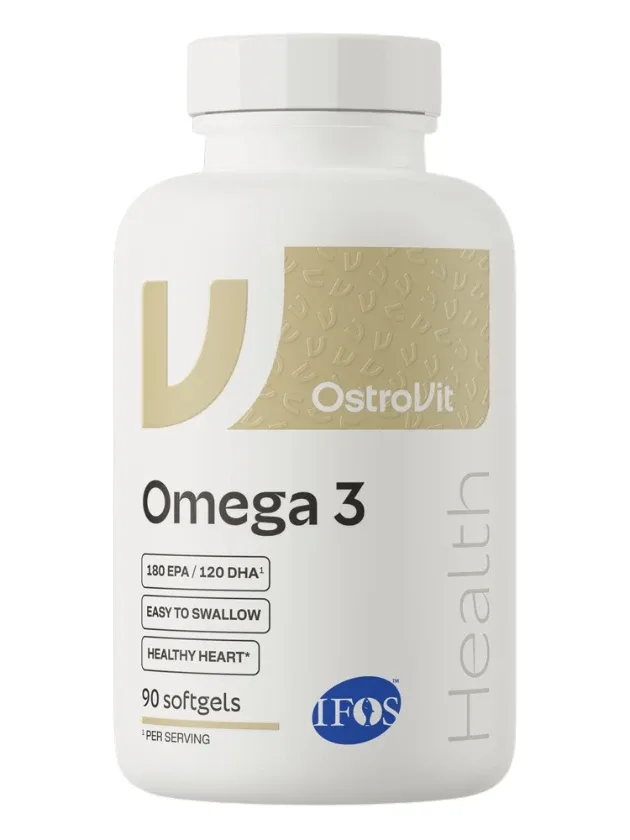 Ostrovit Omega 3 easy to swallow kapsulas, 90 gb.