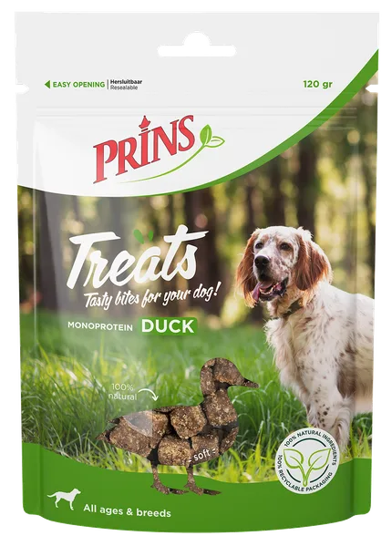 Prins Treats Duck kārumi, 120 g