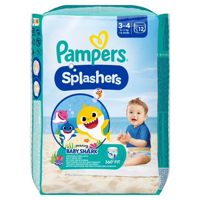 PELDĒŠANAS AUTIŅBIKSĪTES PAMPERS S3-4 6-11KG 12GAB
