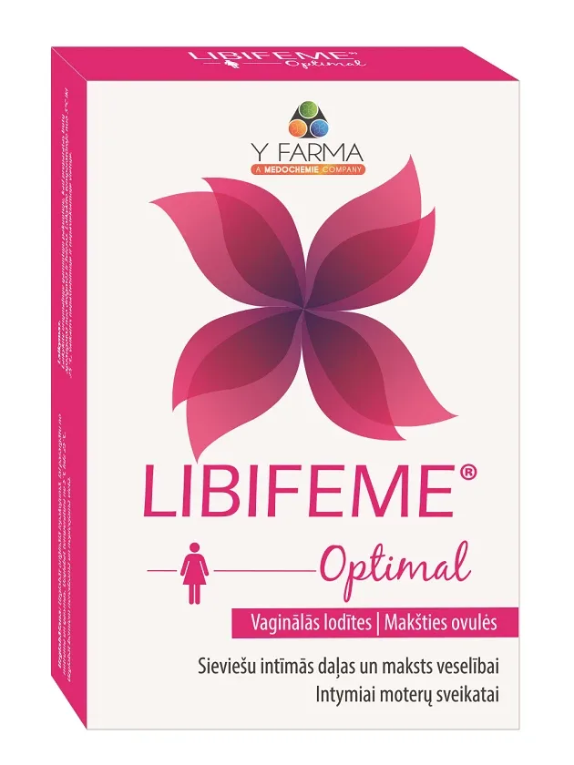 Yfarma libifeme optimal vaginālās lodītes, 5 x 2 g