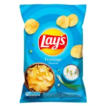 KARTUPEĻU ČIPSI LAY'S AR KRĒJUMA UN GARŠAUGU GARŠU 180G