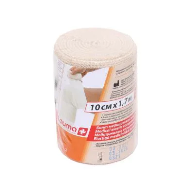 Lauma Medical elastīgā medicīniskā saite austa 10 cm X 1,7 m