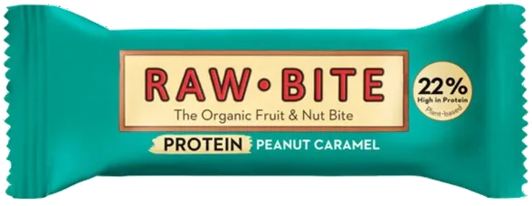 Протеиновый батончик Rawbite с карамелью, 45 г