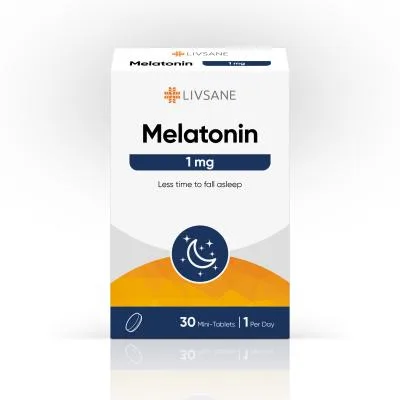 Livsane melatonīns 1 mg tabletes N30