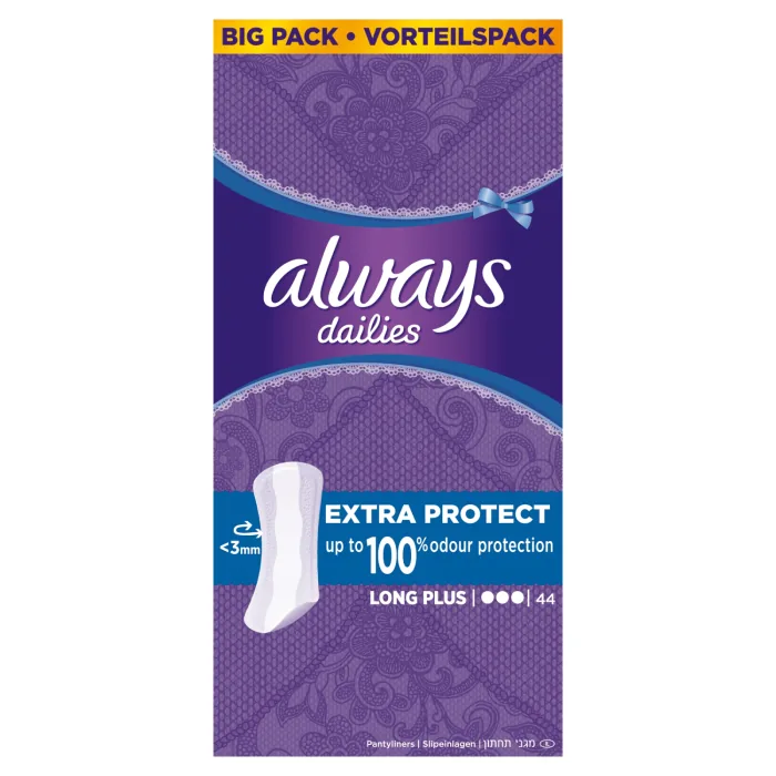 IKDIENAS IELIKTŅI ALWAYS EXTRA LONG 44 GAB.