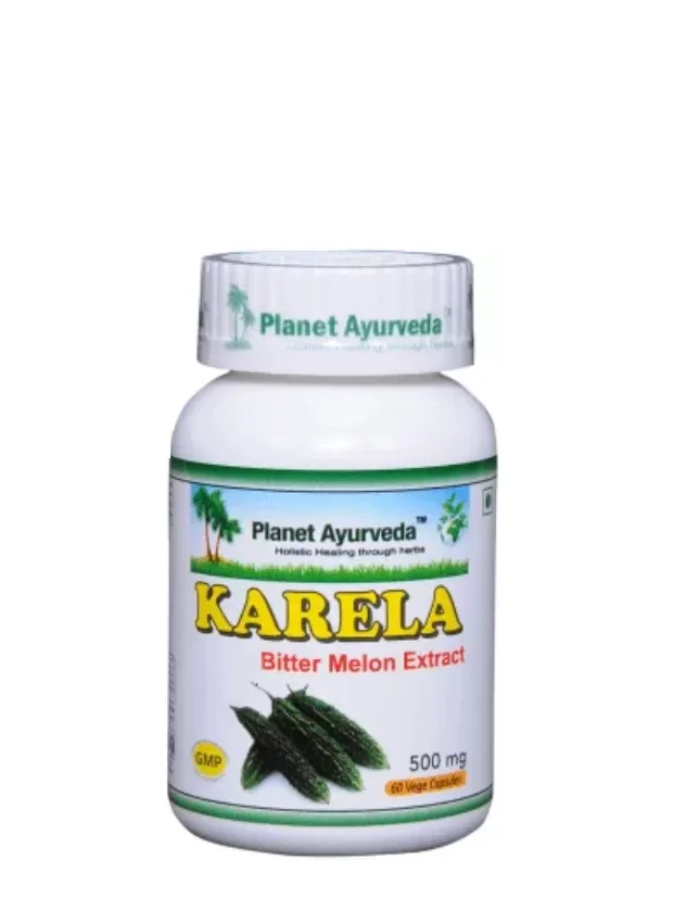Planet Ayurveda® Karela Organic (rūgtā melone), 60 kapsulas