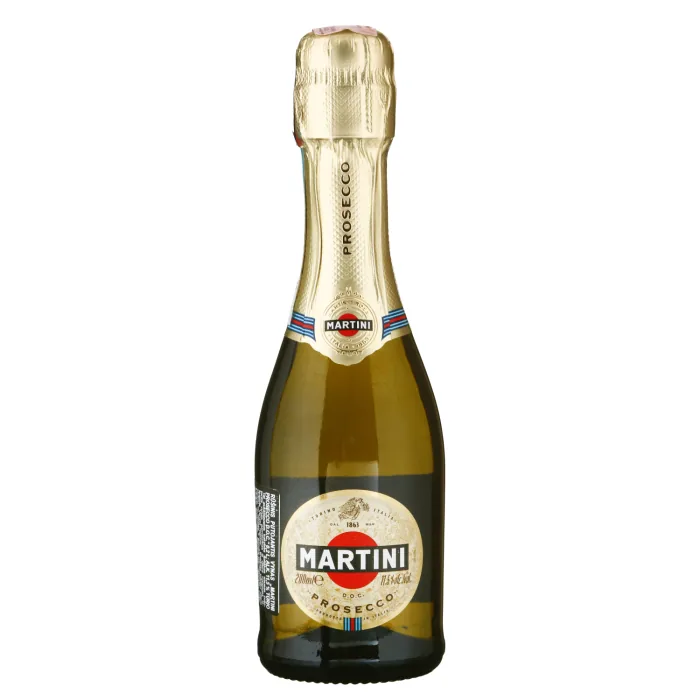 Dzirkstošs vīns Martini Prosecco D.O.C., sausais 11,5% 0,2 l