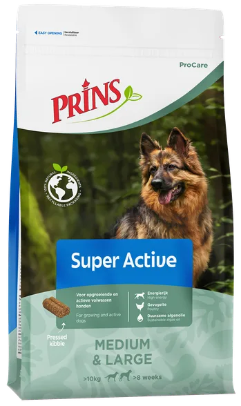 Prins Procare Super Active sausā barība, 3 kg