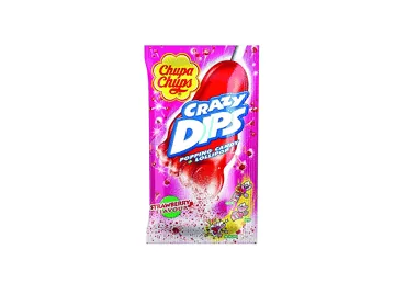 LEDENES CHUPA CHUPS CRAZY DIPS ZEMEŅU 14G