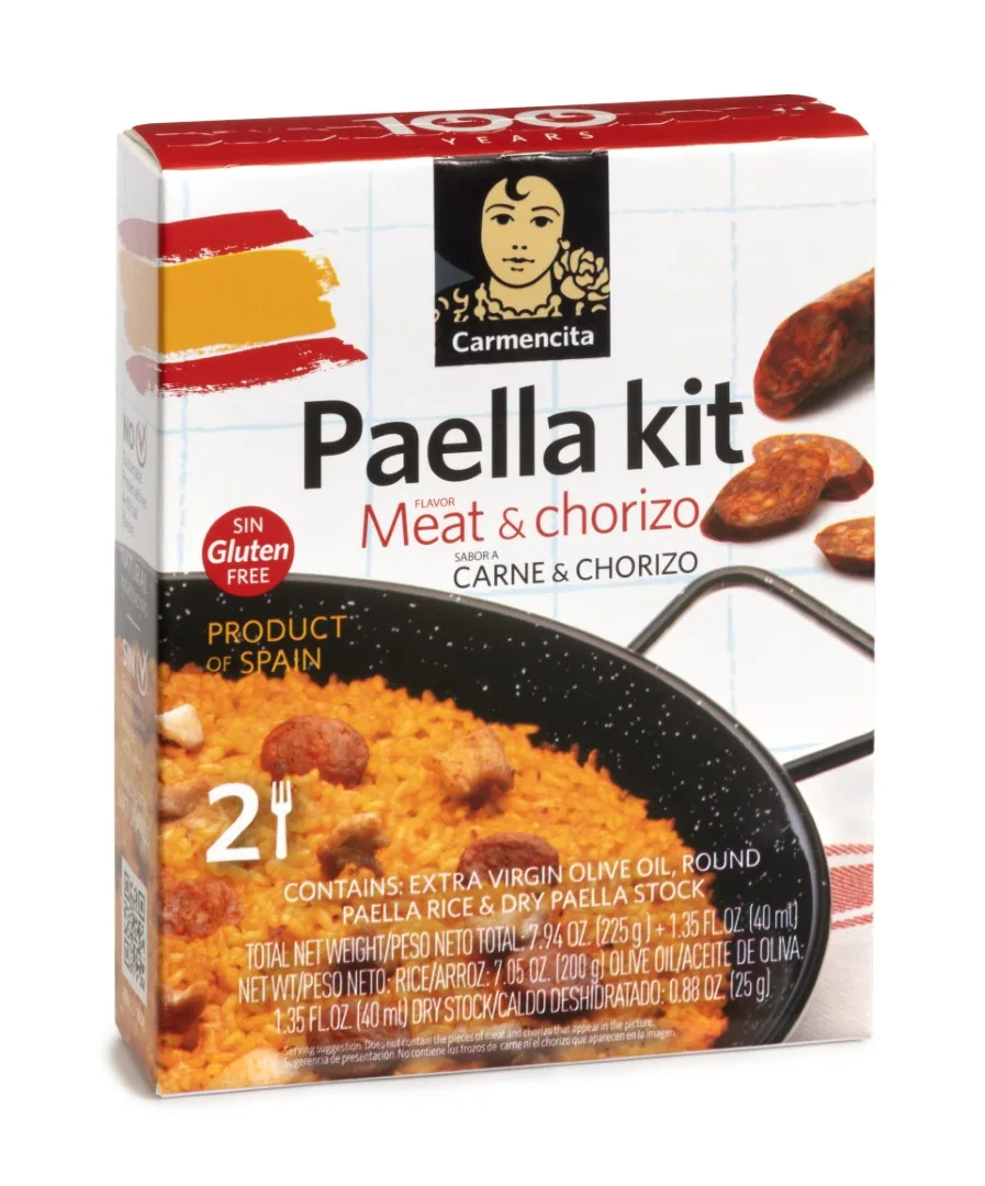 Paeljas komplekts Carmencita, ar gaļas un chorizo garšu, 265 g