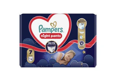AUTIŅBIKSĪTES PAMPERS NAKTS S7 17+KG 17GB.