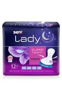 SENI LADY SUPER NIGHT UROLOĢISKIE IELIKTŅI, 12GAB. (7PILES)