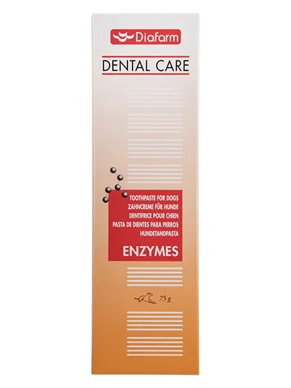 Diafarm Enzymes zobu pasta suņiem, 75 g