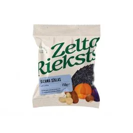 SEZAMA SĒKLAS MELNĀS 150G