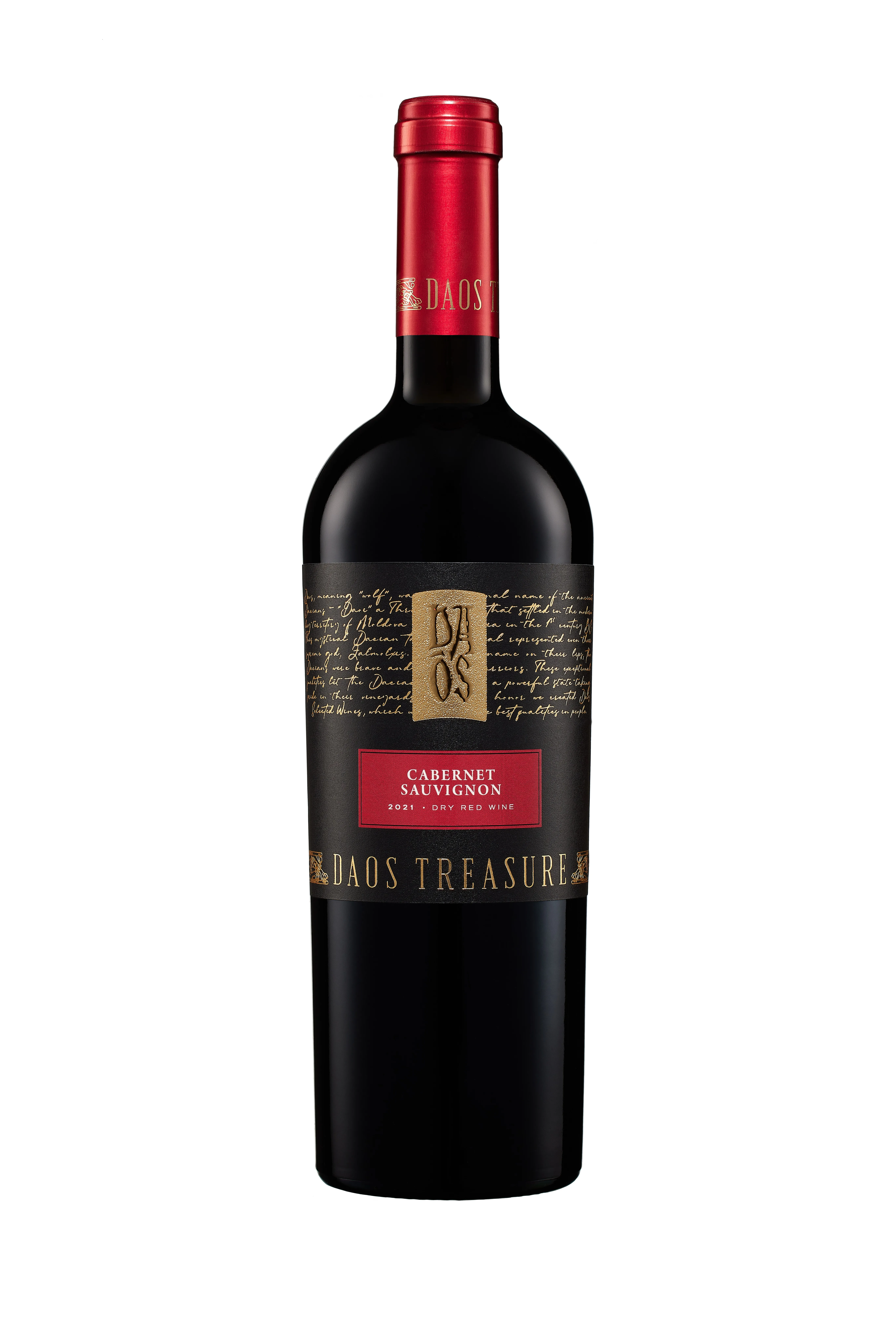 Sarkanvīns Daos Treasure Cabernet Sauvignon, sauss, 13%, 0,75 l