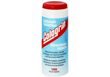 CUKURA AIZVIETOTĀJS COLOGRIN 1200 TABLETES 75G