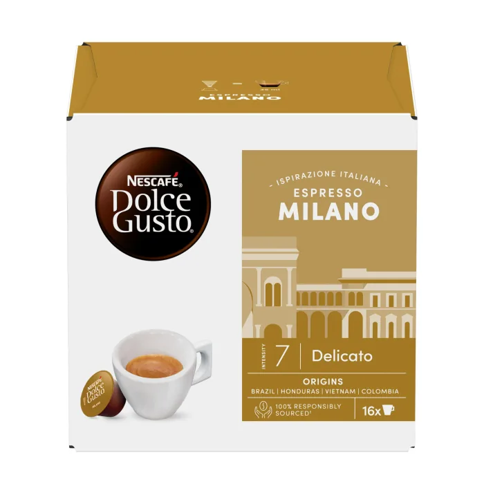 KAFIJAS KAPSULAS NESCAFE DOLCE GUSTO ESPRESSO MILANO 16GAB