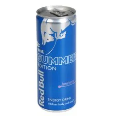 ENERĢIJAS DZĒRIENS RED BULL SUMMER JUNEBERRY 0.25L AR DEPOZ.