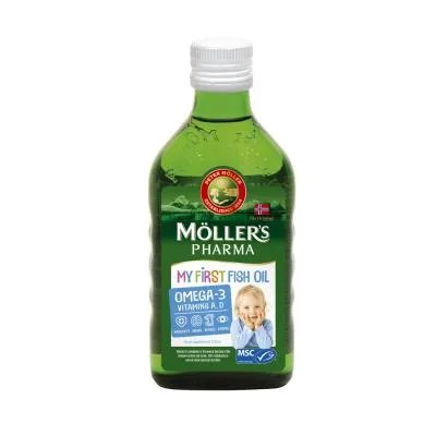 Mollers mana pirmā zivju eļļa 250 ml