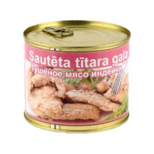 KONSERVS SAUTĒTA TĪTARU GAĻA KLASSIK 525G