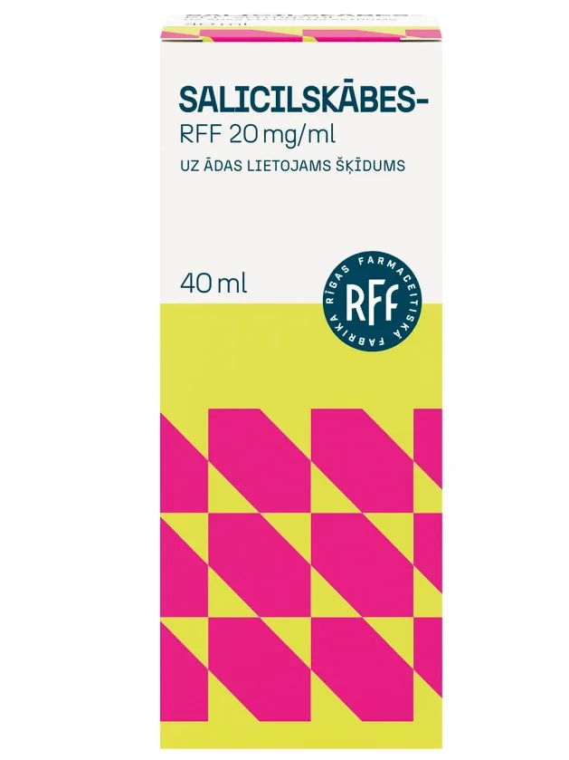 Salicilskābes šķīdums, 40 ml