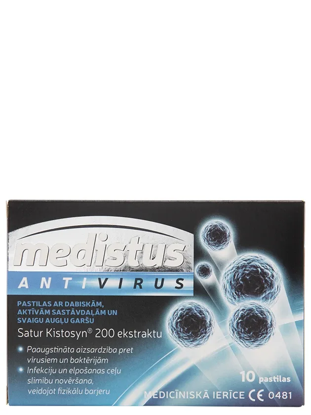 Medistus Antivirus, 10 pastilas