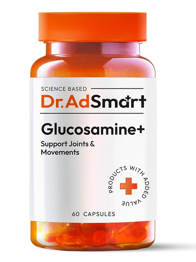 Dr. Ad Smart Glucosamine+ kapsulas, 60 gb.