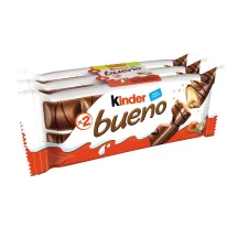 PIENA ŠOKOLĀDES BATONIŅŠ KINDER BUENO 129G