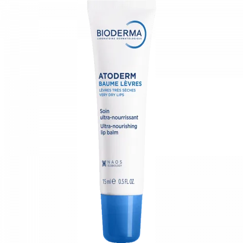 Bioderma Atoderm Levres lūpu balzams, 15 ml