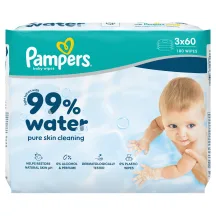 MITRĀS SALVETES PAMPERS WATER 3X60GAB.