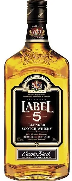 Viskijs Label 5 Classic, 40%, 1 l