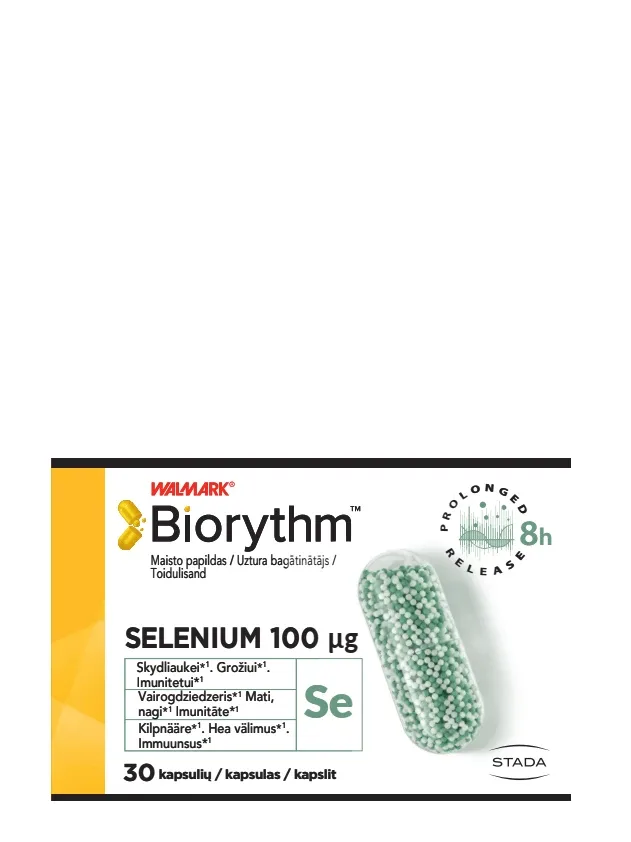 Biorythm selenium 100 ΜG, 30 kapsulas