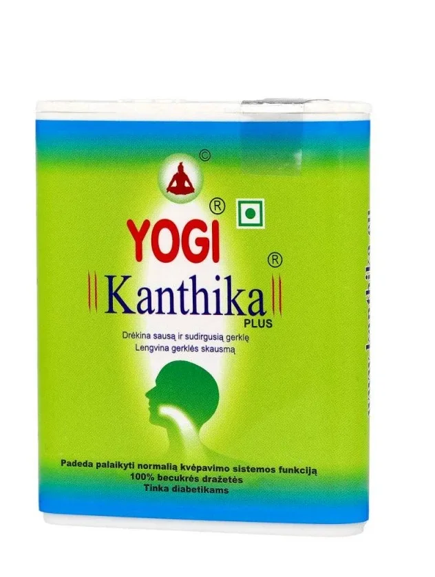 Plus yogi® kanthika® dražejas, 70 gb.