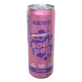 DZĒRIENS SODA POP TROPU AR ŠKIEDRVIELĀM GĀZ. 330ML CAN