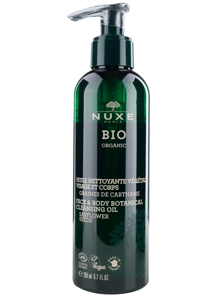 Nuxe BIO attīroša eļļa sejai un ķermenim, 200 ml