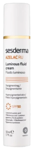 Sesderma Azelac Ru Glowing SPF 50 fluīds, 50 ml