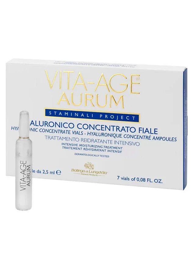Ампулы с гиалуроновой кислотой Vita-Age Aurum, 7 шт.