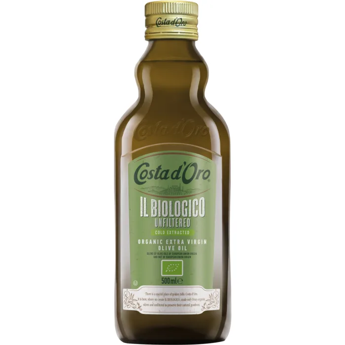 OLĪVEĻĻA COSTA D'ORO EXTRA VIRGIN ORGANIC 500ML