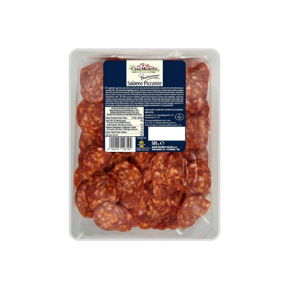 DESA SALAME PICCANTE, VĪT., SAGR., 500G, CASA MODENA