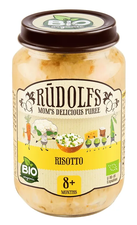 BIEZENIS RŪDOLFS BIO RISOTTO, NO 8 MĒN., 190G