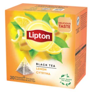 TĒJA LIPTON PY LEMON 20GB 34G