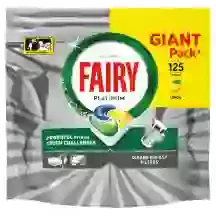 TRAUKU MAZGĀŠANAS KAPSULAS FAIRY PLATINUM LEMON 125GAB.