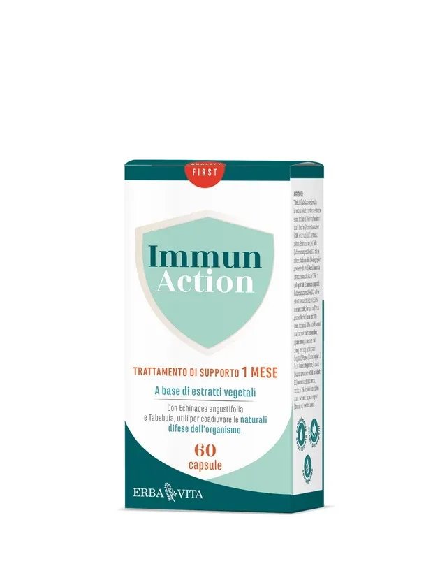 Erba Vita Immun Action, 60 kapsulas