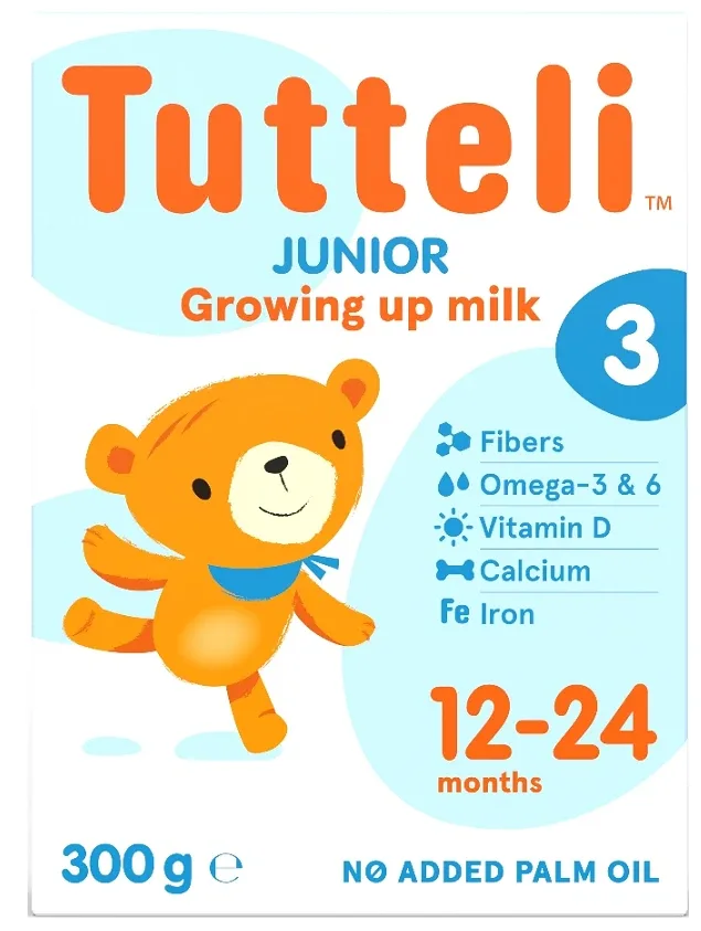Tutteli 3 junior piena maisījums no 12 mēn., 300 g