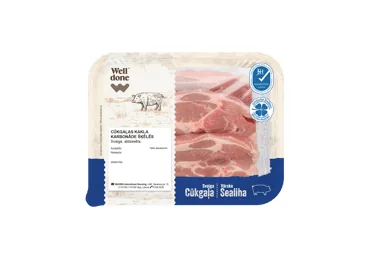 CŪKGAĻAS KAKLA KARBONĀDE ŠĶĒLĪTĒS WELL DONE 360G