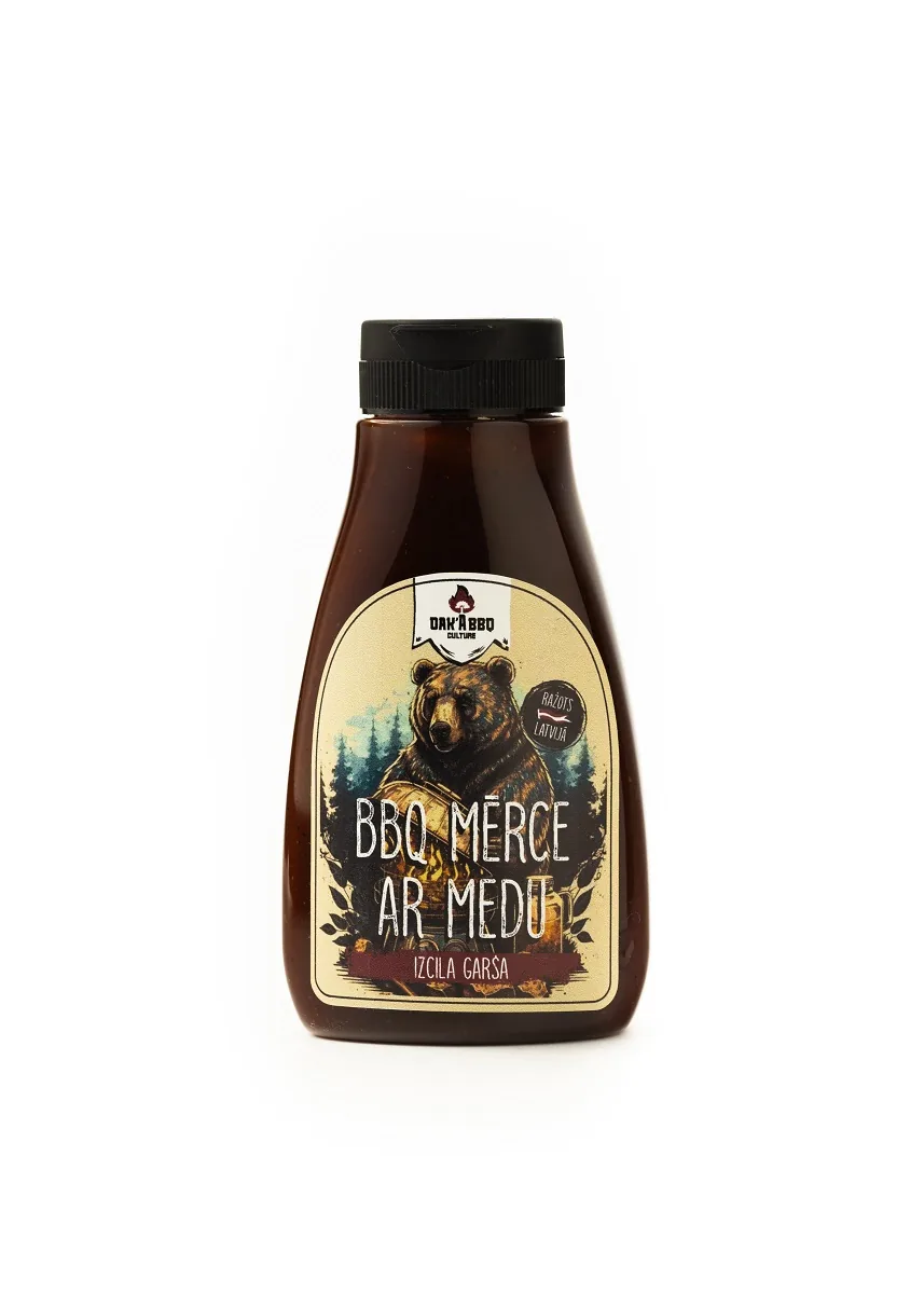 BBQ MĒRCE OAK'A BBQ, AR MEDU, 270G